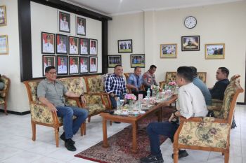 Kapolda Kaltara Sambut Rombongan BPK RI di Bandara Juwata