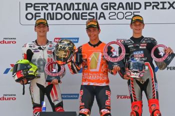 Jose Rueda juara Moto3 Indonesia 2025