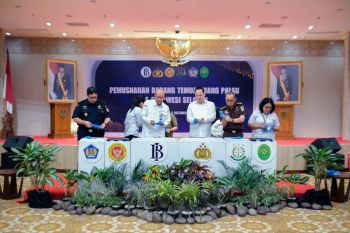 BI dan Polda bersama Botasupal musnahkan 23.185 lembar upal