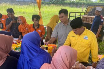 Rycko Menoza bersama Bapanas gelar gerakan pangan murah di Natar