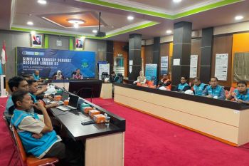 Pengelolaan Limbah: PLN UP3 Solok Gelar Simulasi Tanggap Darurat Ceceran Limbah B3