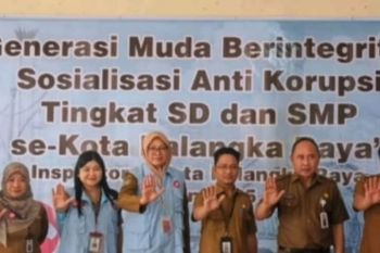 Disdik Palangka Raya gelar pendidikan antikorupsi, tanamkan nilai integritas sejak dini