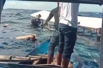 Kapal tenggelam di Ternate, 15 penumpang berhasil diselamatkan