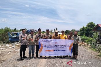 PT Bumi Andalas Permai perkuat infrastruktur jalan di wilayah Air Sugihan Ogan Komering Ilir