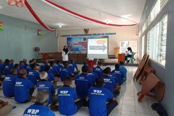 Lapas Kupang menanamkan budaya hidup bersih dan sehat bagi warga binaan