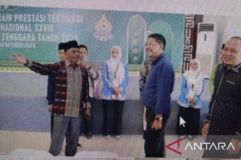 Dirjen Bimas Islam Kemenag RI kunjungi sejumlah lokasi STQH Nasional di Kendari