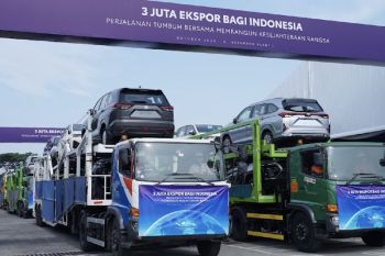 Toyota Indonesia catat ekspor 3 juta kendaraan ke pasar global