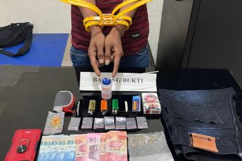 Polres-Intel Kodim Agam tangkap pengedar narkotika