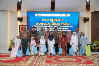 Pusri-Wuhuan Engineering-Adhi Karya gelar doa bersama untuk kelancaran pembangunan Pabrik Pusri IIIB