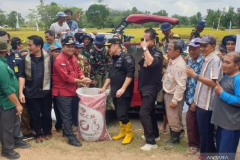 Bupati Banyuasin Askolani lestarikan budaya Sedekah Bumi Desa