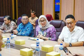 Wali Kota Banjarbaru sampaikan aspirasi pembangunan Kalimantan di Kantor Staf Presiden