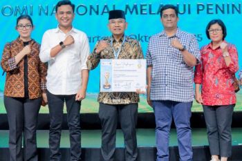 Bupati Simalungun terima piagam penghargaan TPAKD terbaik