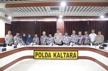 Kapolda Kaltara Terima Kunjungan Silaturahmi Ketua FKUB Provinsi Kaltara