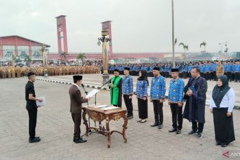 Sebanyak 1.560 pegawai honorer jadi PPPK Pemkot Palembang