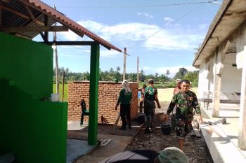 Kodim 03/05 Pasaman bangun sumber air bersih bagi warga Kinali