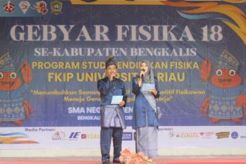 Gebyar Fisika 18 warnai SMA 2 Bengkalis, dorong lahirnya fisikawan muda