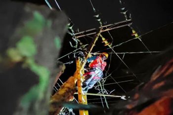 PLN berhasil pulihkan seluruh sistem kelistrikan pascagangguan di sebagian Kalsel-Teng