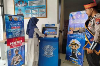 Dekatkan layanan Samsat ke masyarakat, Polres Katingan hadirkan Polantas Menyapa