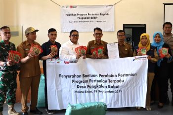 Pertamina EP Prabumulih Field dorong kemandirian desa lewat pelatihan pertanian dan pengolahan sampah