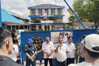 KSOP tangani laporan kapal batubara langgar lalu lintas di Sungai Musi
