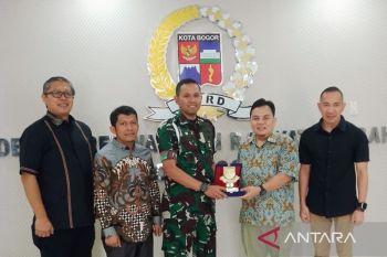 Dandenpom III/1 Bogor pamit ke DPRD jelang sertijab