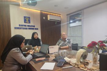 Kemenkum Riau dan BPBD Inhu Samakan Persepsi Ranperda Penanggulangan Bencana