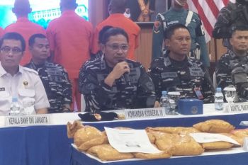 TNI AL gagalkan penyelundupan 10 kilogram sabu di Tanjung Priok