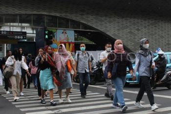Dishub DKI catat angka pejalan kaki naik 9,74 persen pada 2026