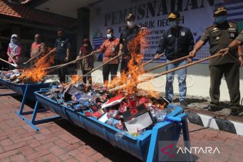 437 penindakan senilai Rp274,7 miliar di bidang kepabeanan dan cukai pada 2025