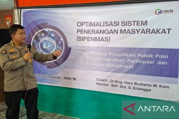 Polri kenalkan "Sispenmas" di Sumbar sebagai langkah reformasi kehumasan