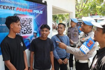Polres Mabar sosialisasikan pengaduan pelanggaran anggota Polri