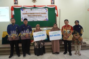Ahli waris pengajar Ponpes Al Muayyad terima santunan dari BPJS Ketenagakerjaan
