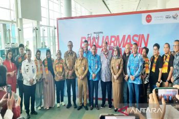 180 penumpang AirAsia terbang perdana dari Banjarmasin ke Kuala Lumpur, Malaysia