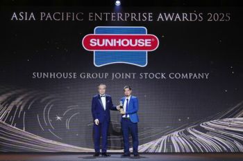 SUNHOUSE Wins Asia Corporate Excellence Award 2025, Reinforcing Its Position as the Region's Leading OEM Destination