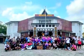 Disbudpar Kotim promosikan Museum Kayu lewat komunitas olahraga