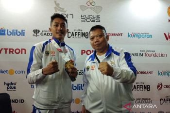 Kontingen Jateng raih juara umum cabor pencak silat PON Bela Diri Kudus