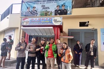 Polres Jakpus bikin inovasi rakyat Mart dan Auto untuk komunitas ojol