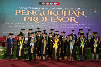 Unej tambah enam guru besar untuk perkuat peran PTN berdampak