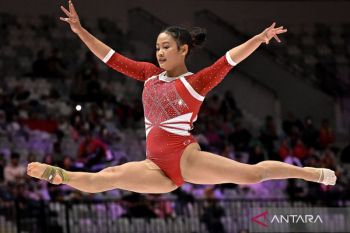 Tim senam putri Indonesia gagal melaju ke final semua alat