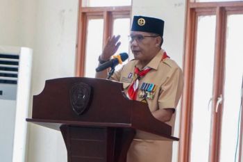 Wali Kota Ambon gerakkan Pramuka untuk pembinaan karakter generasi muda