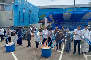 Kejari Serang musnahkan ratusan barang bukti narkoba dan cukai