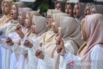 Peringatan Hari Santri Nasional di Ciamis