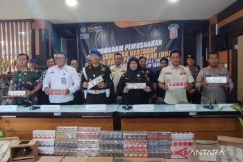 KPPBC Kudus terapkan ultimum remidium 12 kasus rokok ilegal