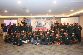 SMBR tingkatkan keahlian tukang bangunan dalam mencapur adukan ideal