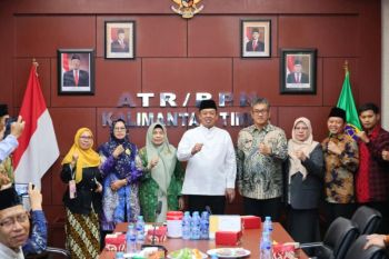 Dari Hati ke Hati, Menteri Nusron bahas sertifikasi tanah wakaf dan rumah ibadah di Kaltim