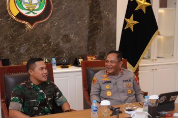 Pangdam XIX/Tuanku Tambusai bertemu Kapolda Kepri
