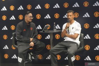 Luis Nani kembali menyapa fans Manchester United di Indonesia
