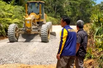 Pemkab Barut tingkatkan infrastruktur jalan di Kecamatan Teweh Timur