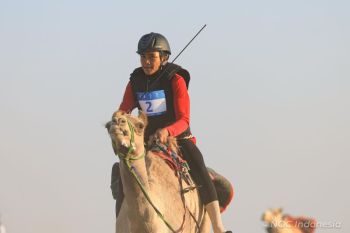 Indonesia debuts in camel racing at Asian Youth Games