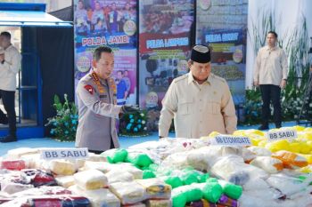 In Prabowo's first year, National Police tackle 49,306 drug cases